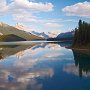 Maligne Lake from Bridge